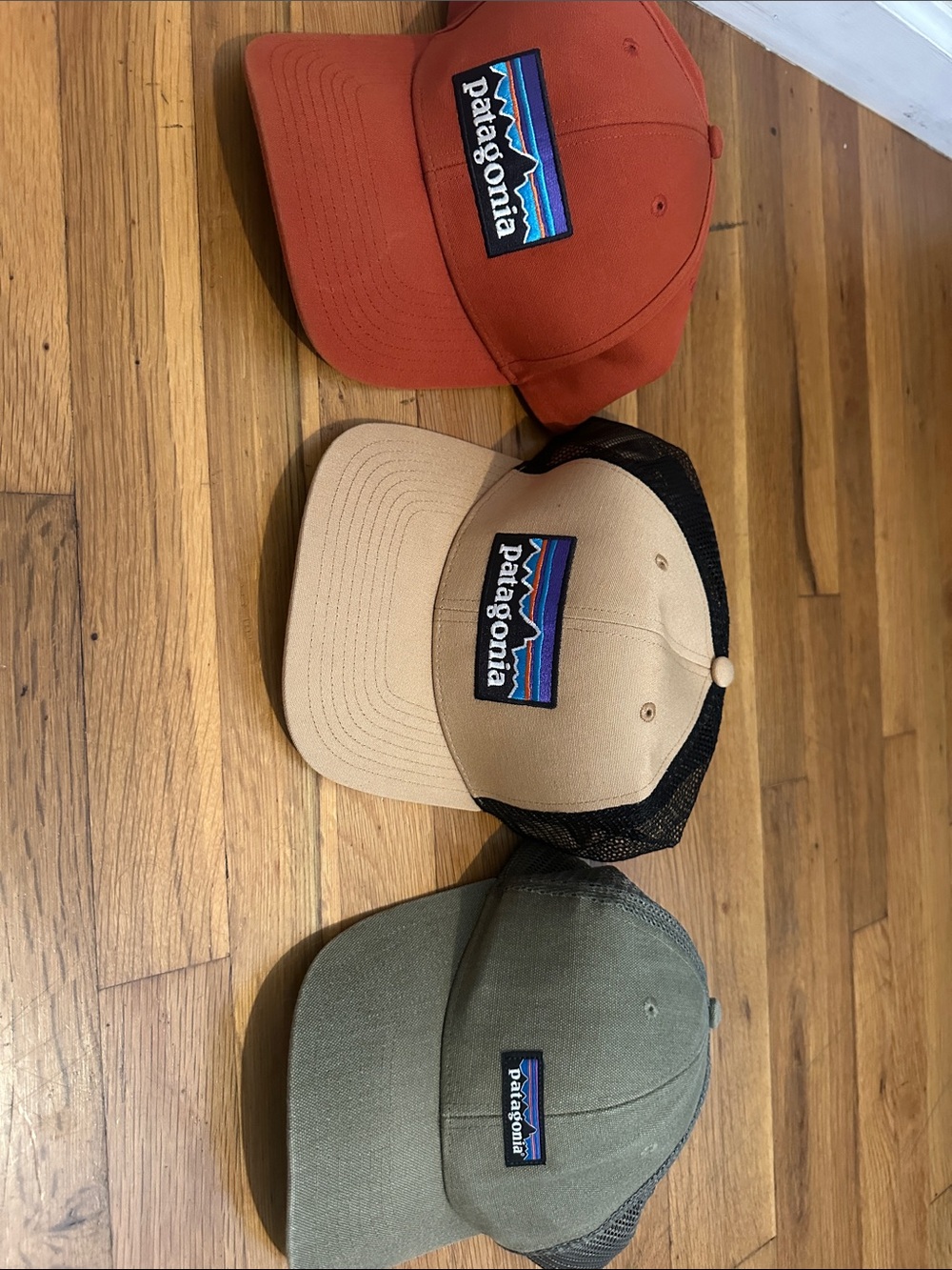 Patagonia Men's Trucker Cap - Rust, Khaki, Olive